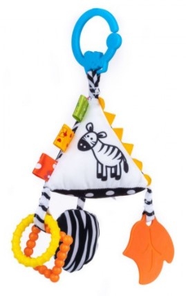 Bali Bazoo Závesná senzorická pyramída, Zebra