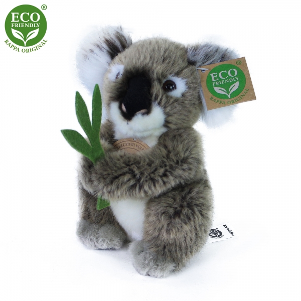 Plyšový medvedík koala sediaci 15 cm ECO-FRIENDLY (VHODNé Už OD NARODENIA)