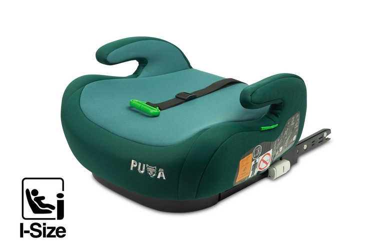 Podsedák do auta, isofix I-SIZE Puma - zelený