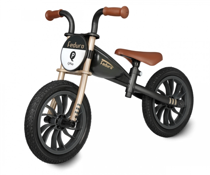 Detské odrážadlo/bicykel Eduro Black-Golden
